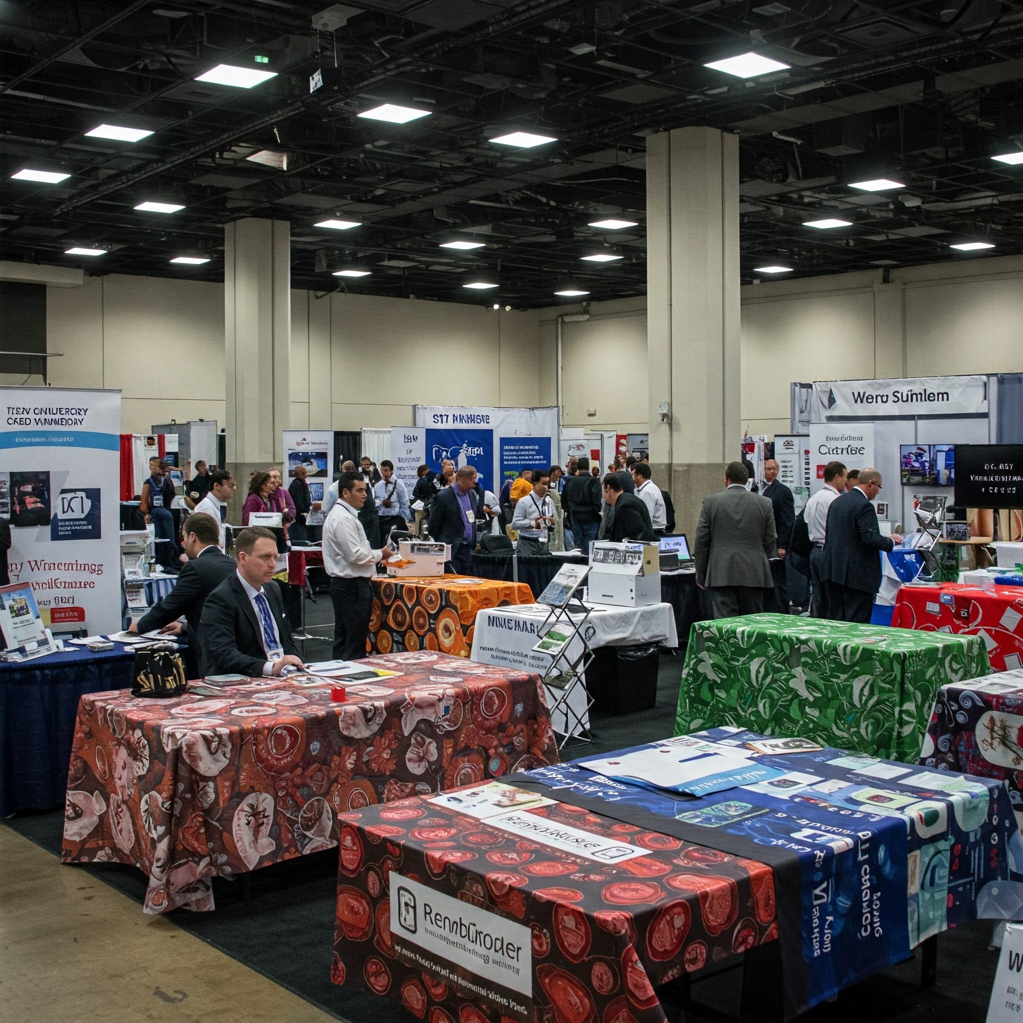 Custom Table Clothes - Premier Print Worx Shirt Printer Boca Raton